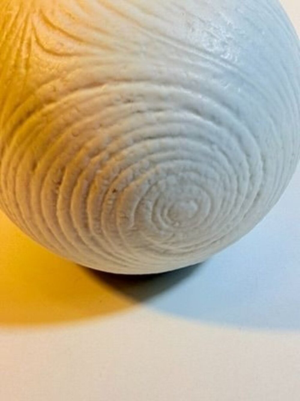Vase Rosenthal Studio Line Martin Freyer Op Art Modernist Matte white bisque por - Picture 14 of 16